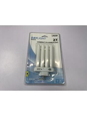 Feit Electric 27W 6500K CFL Bulb 4-Pin Compact Fluorescent Daylight New